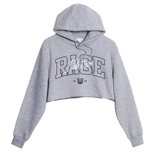 Varsity Crop Hoodie