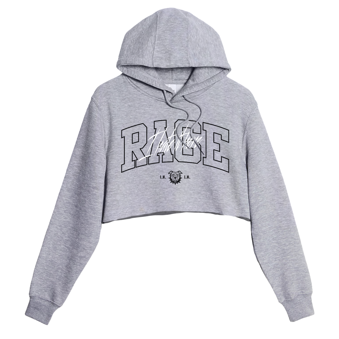 Varsity Crop Hoodie