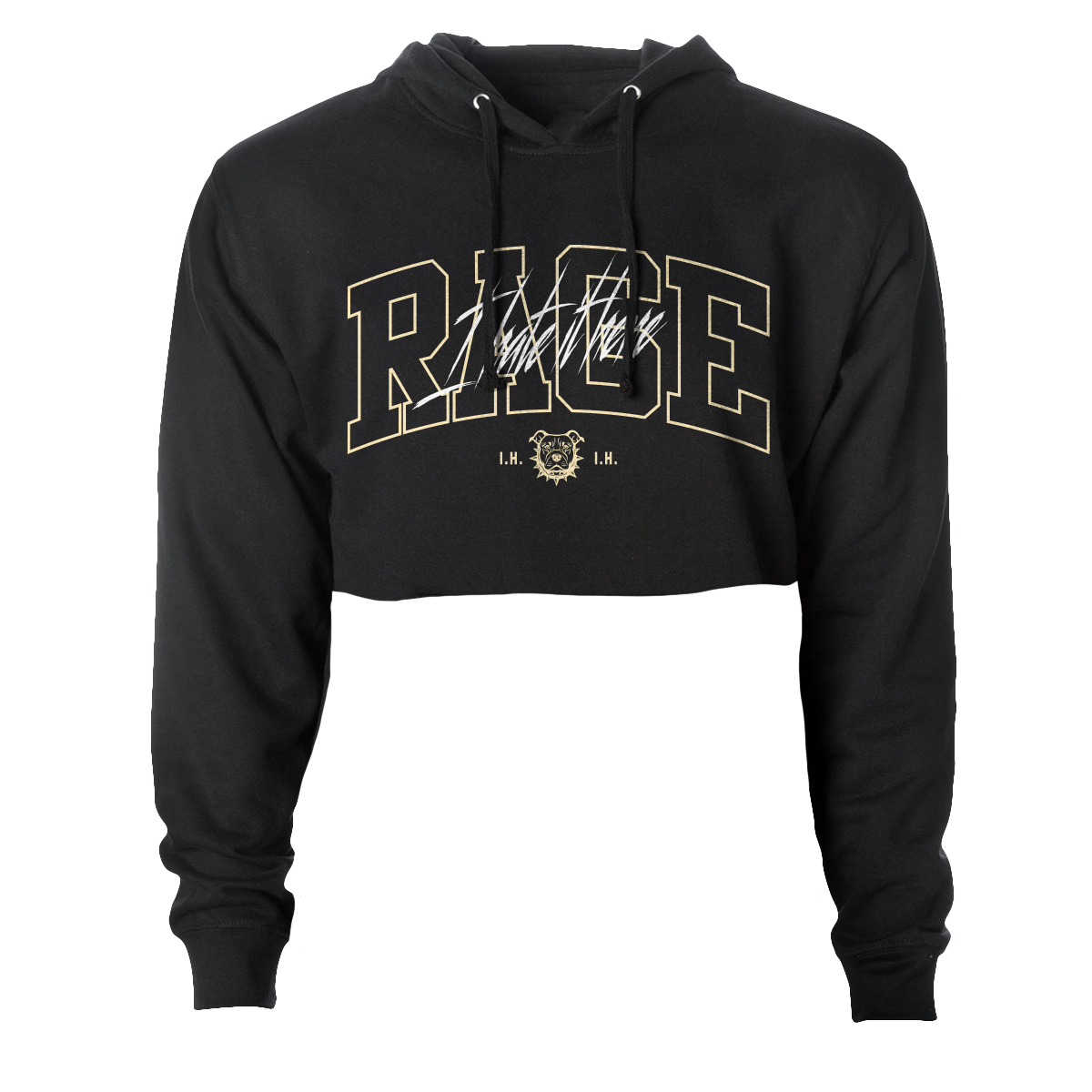 Varsity Crop Hoodie